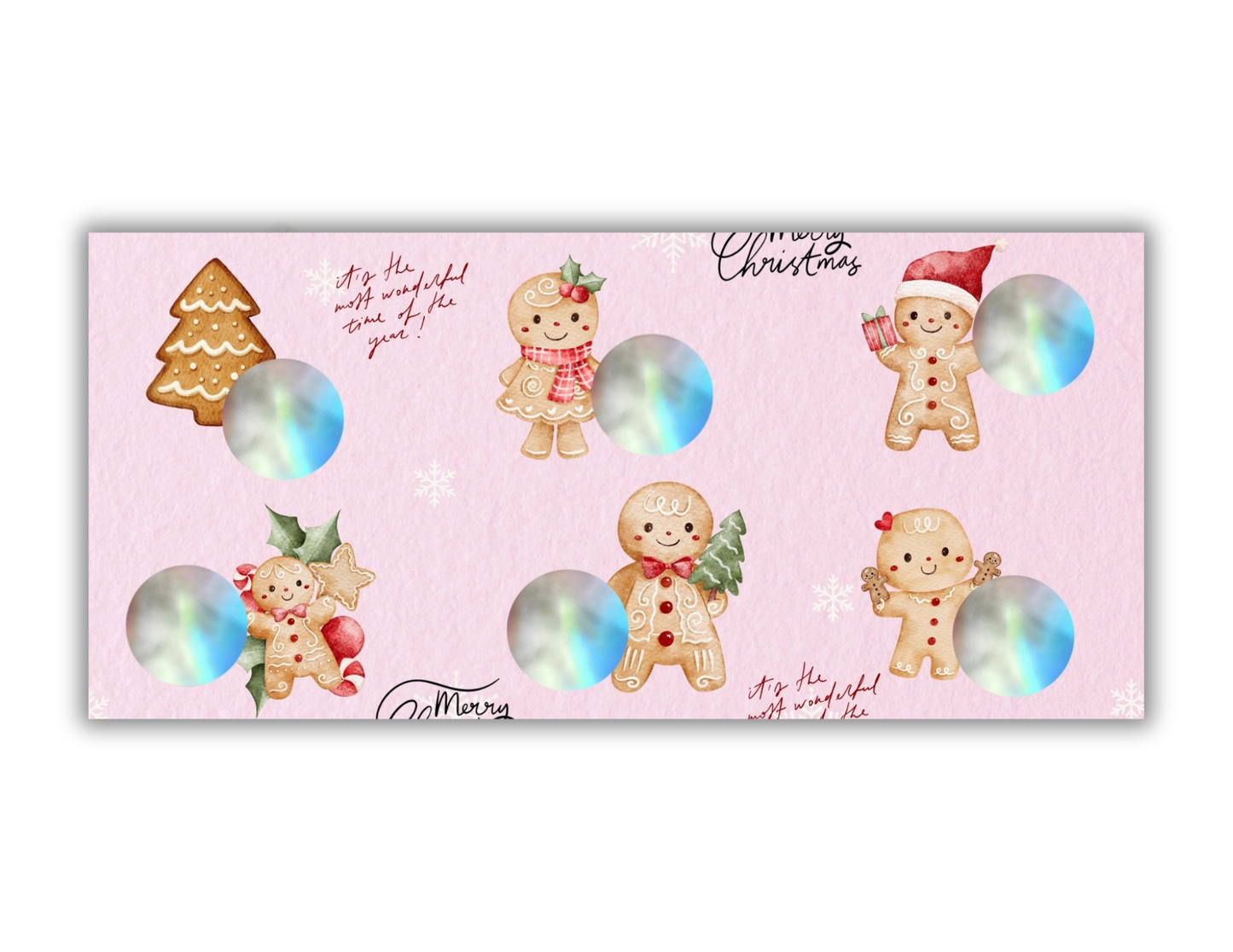 Christmas Savings Scratch-off Trackers & Dashboard (A6 Binder)