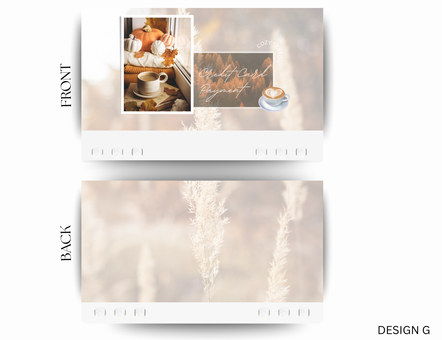 The Autumn Harvest - Custom Envelopes
