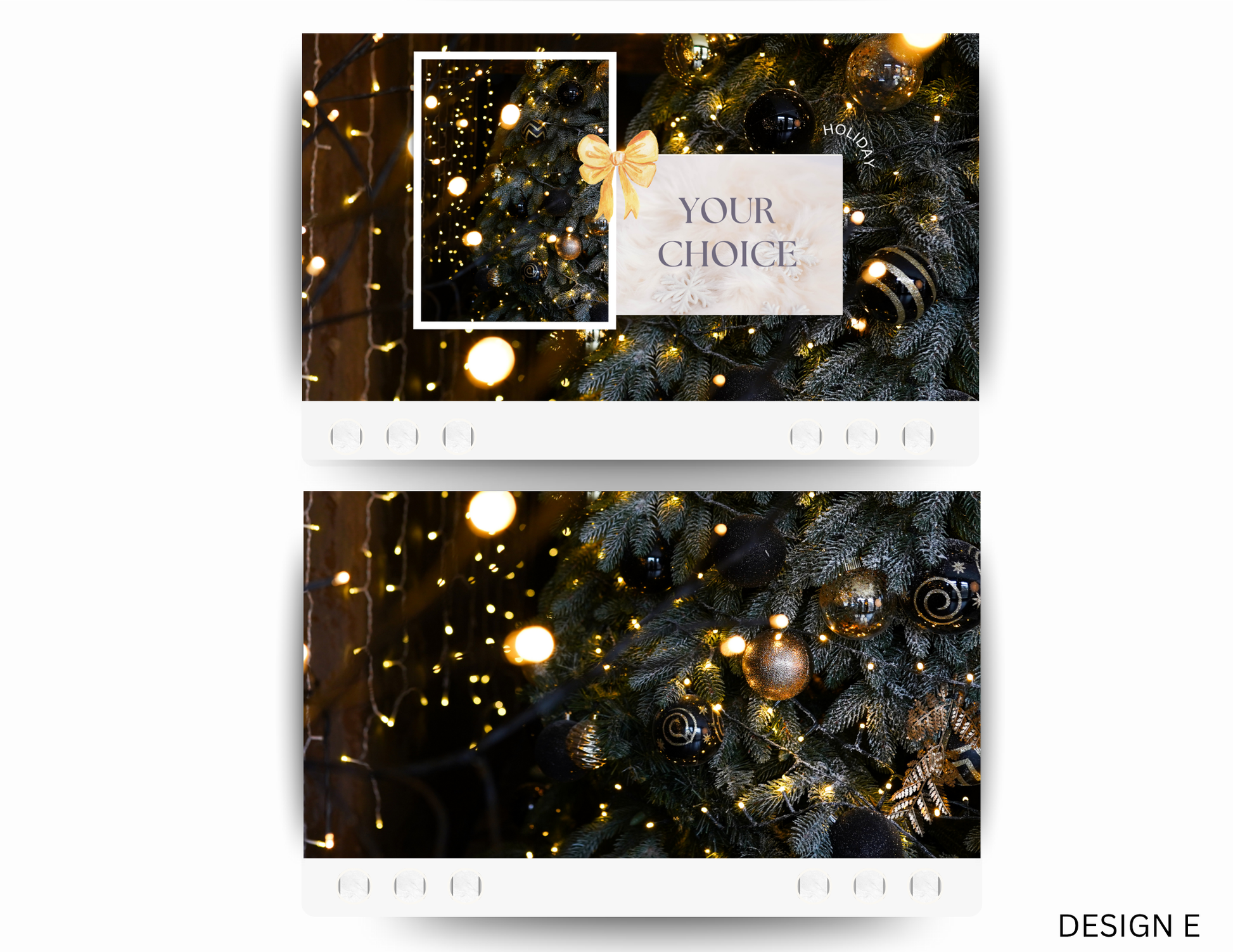 Design C - Christmas Envelopes