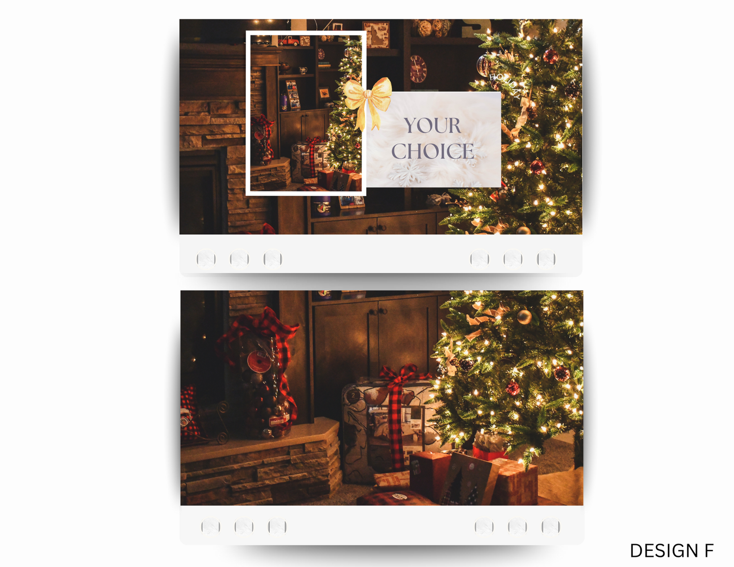 Evergreen Holiday Envelopes