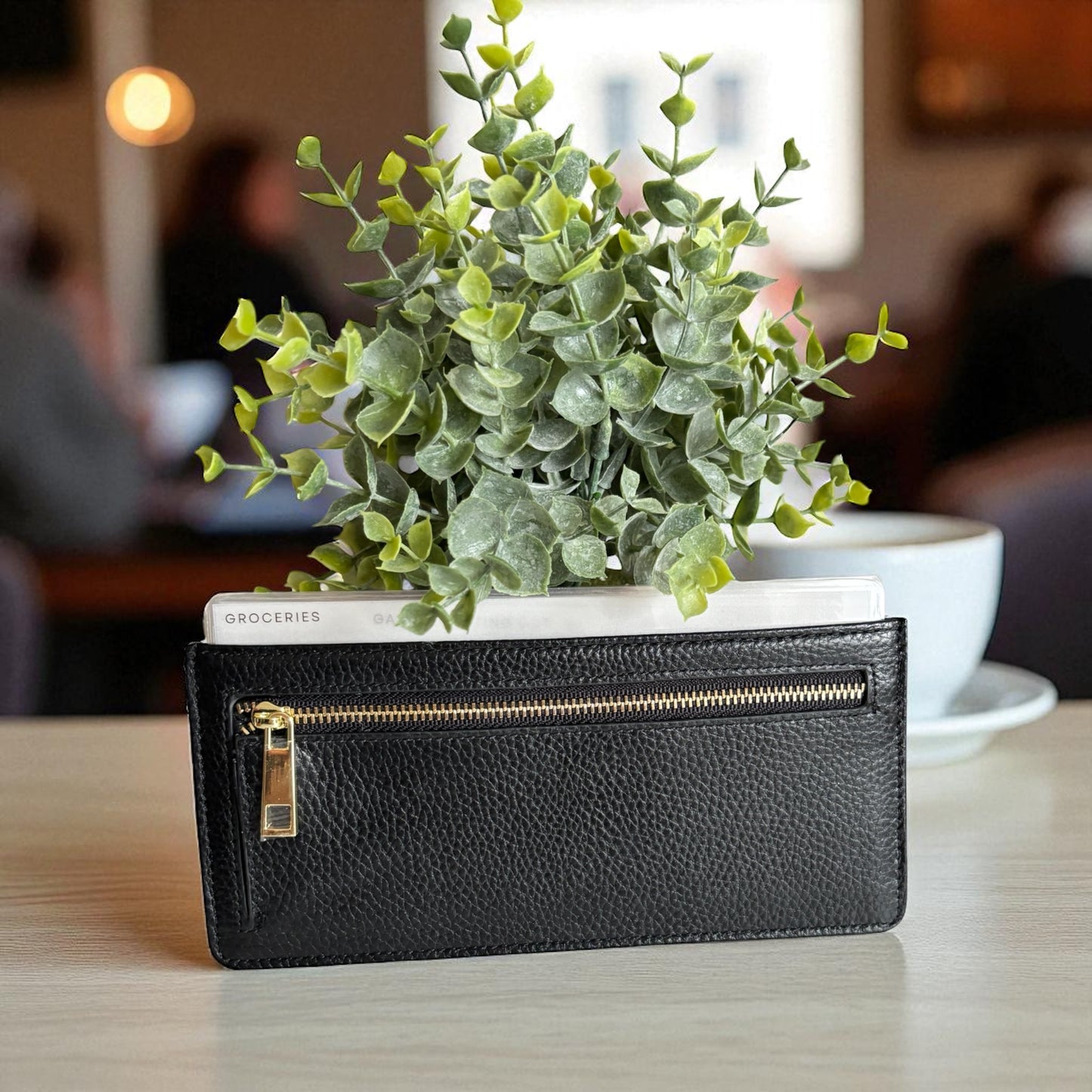 The Bare Wallet - Noir (Customizable Tabs)