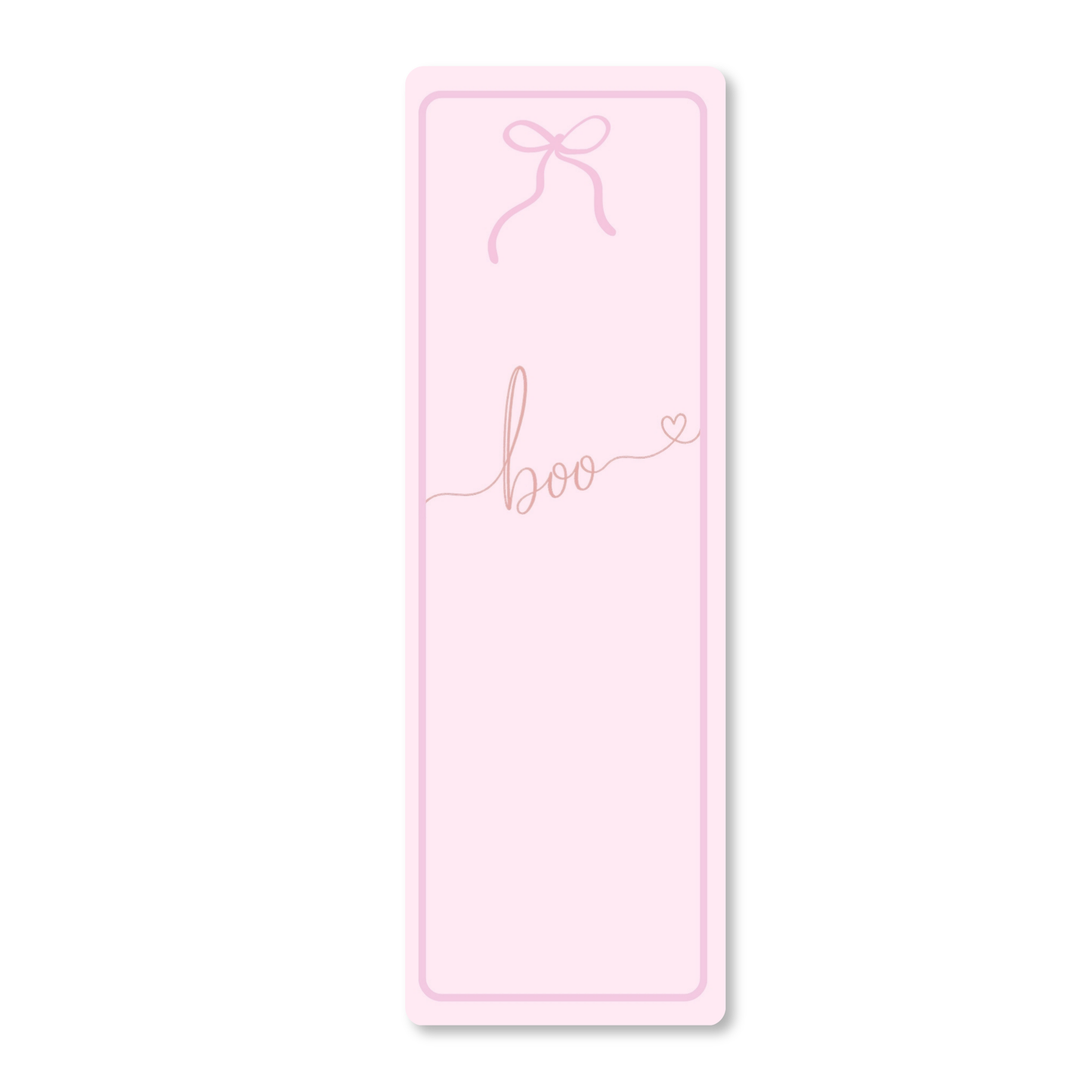 Blushing Boo Deco Card / Bookmark Set