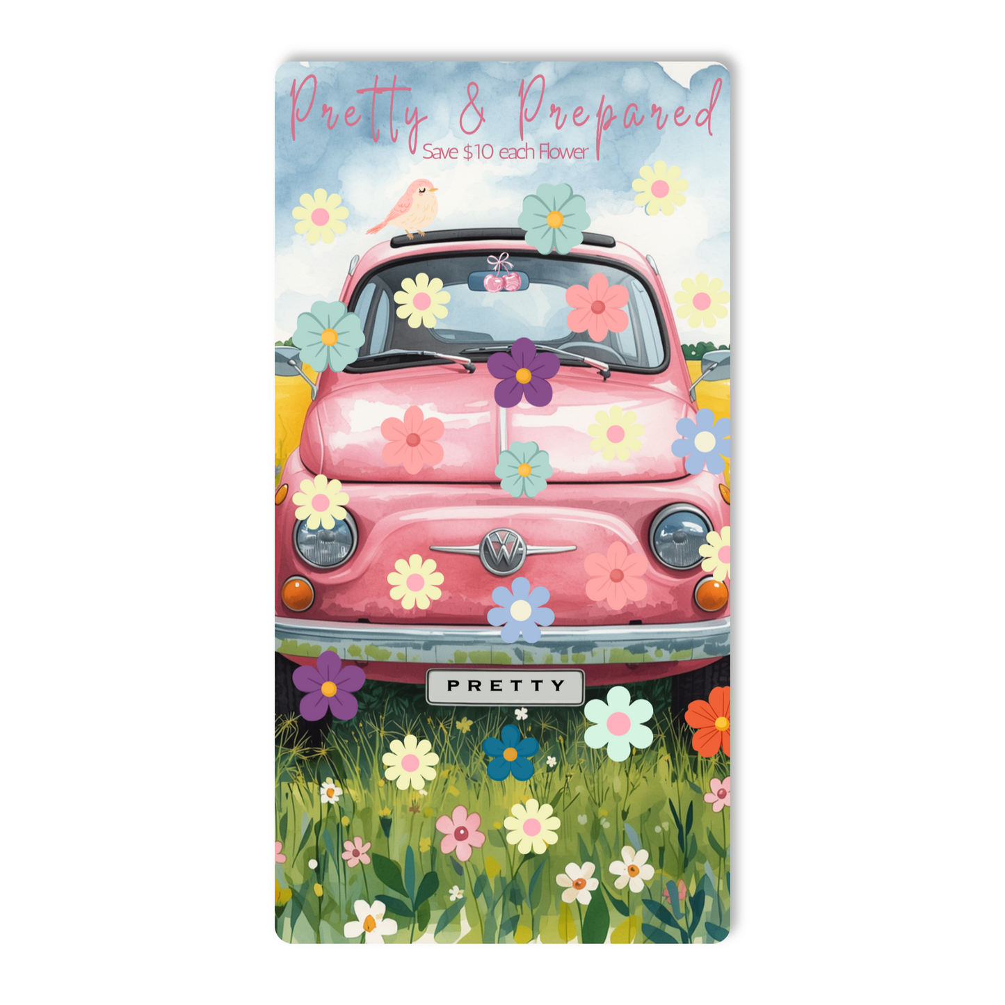 Car Emergency Fund (A6 Personal Insert)