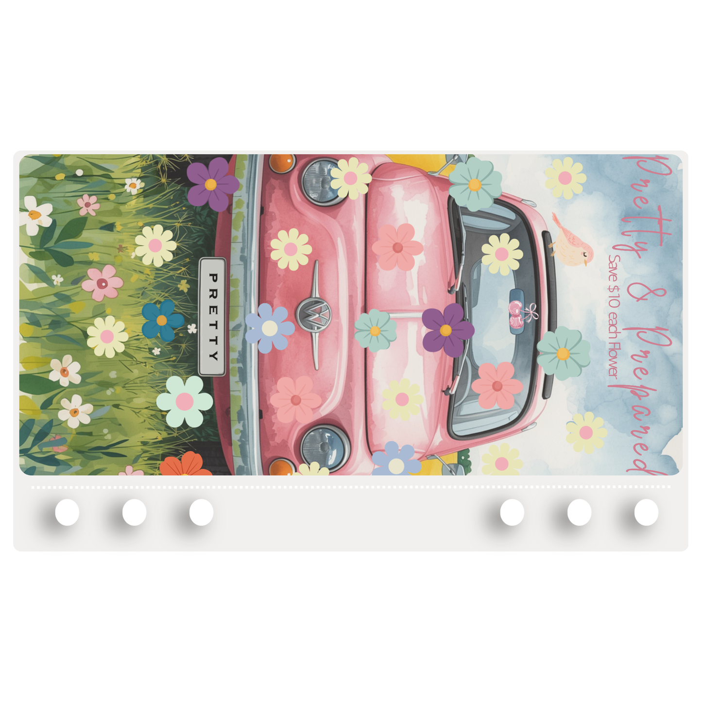 Car Emergency Fund (A6 Personal Insert)
