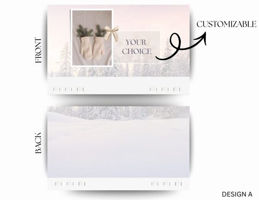 Peaceful Winter - Custom Envelopes