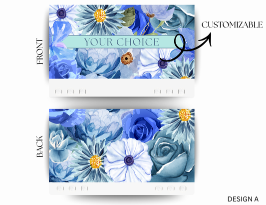 Pastel Petals- Blue