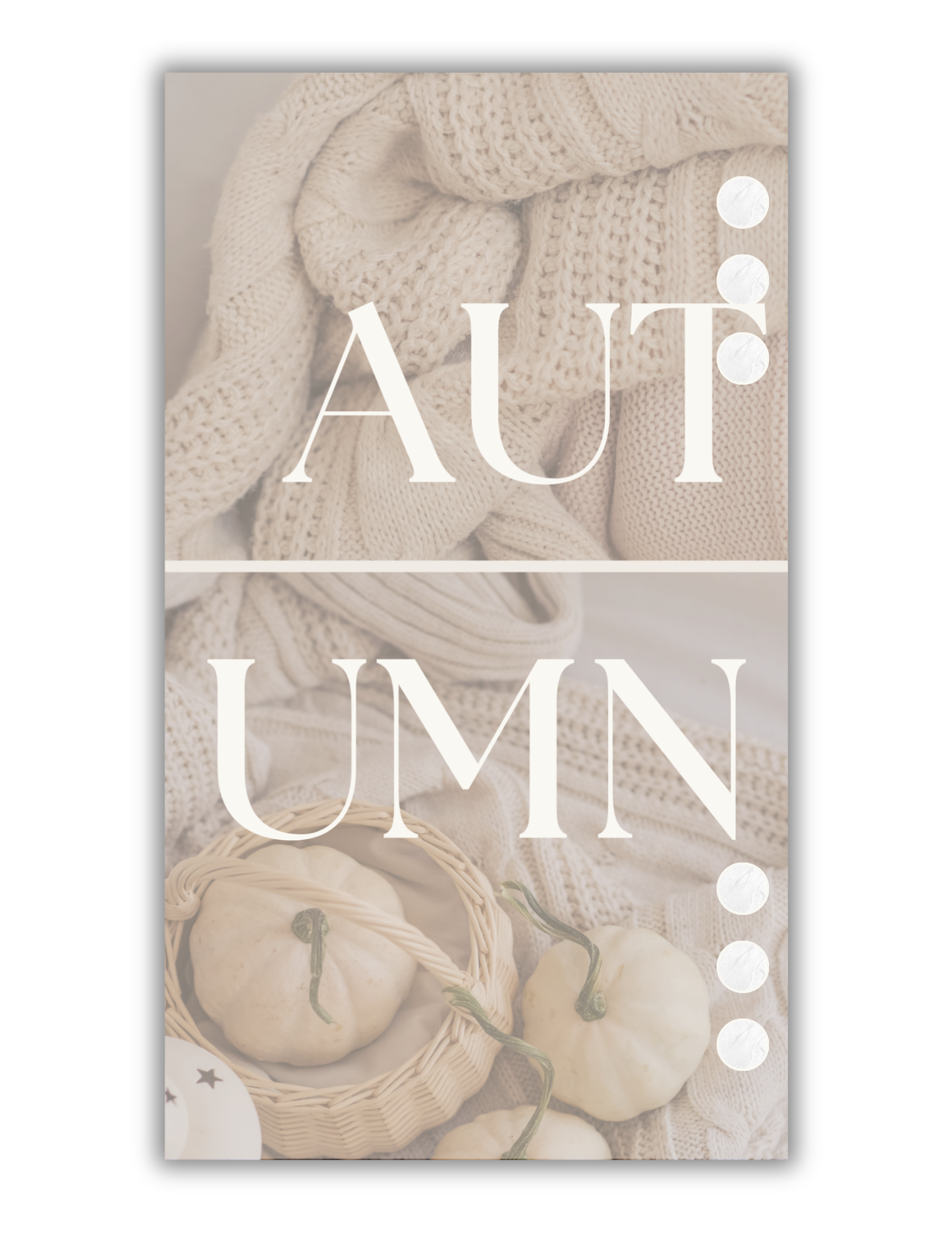 The Autumn Harvest Dashboard
