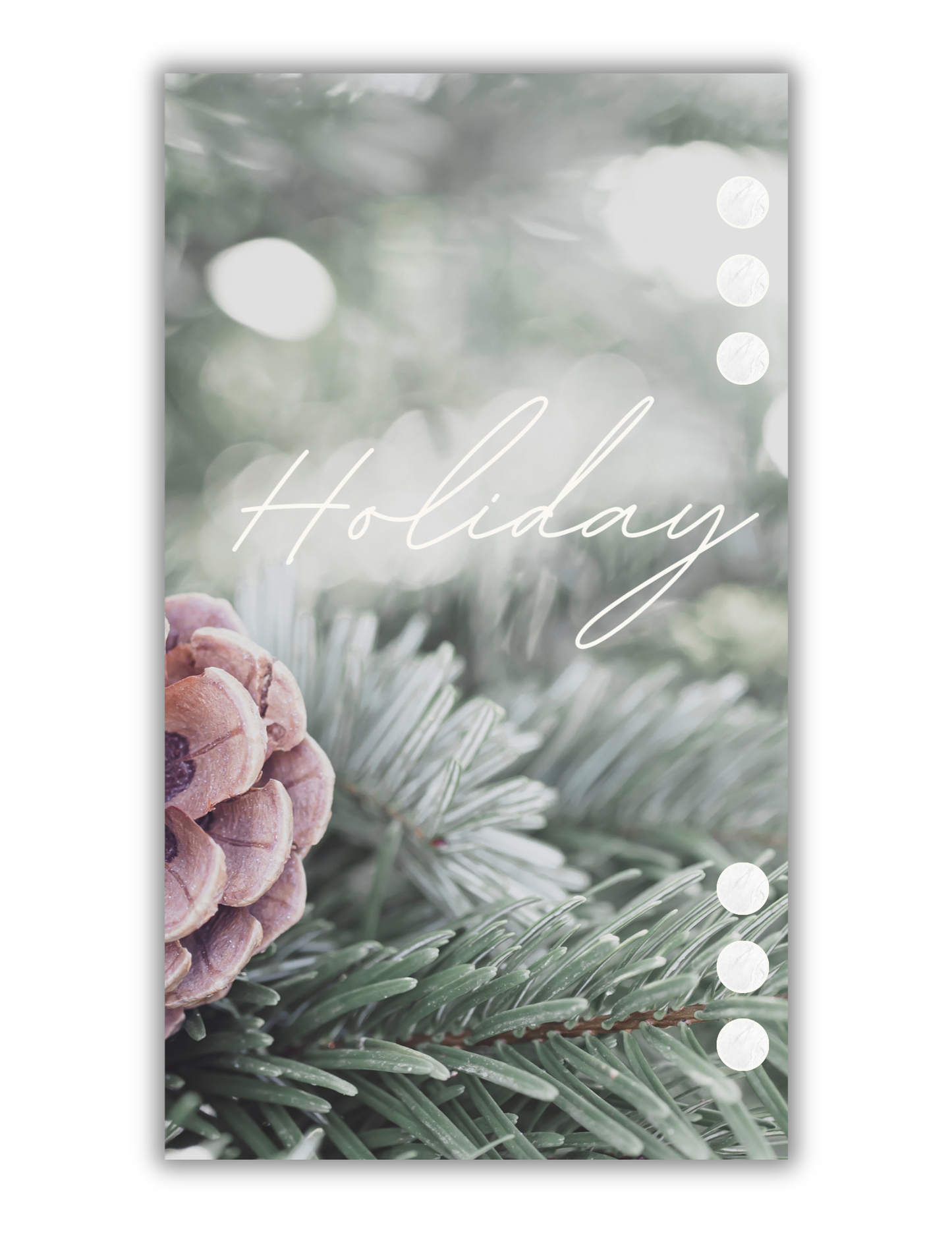 Evergreen Holiday Dashboard