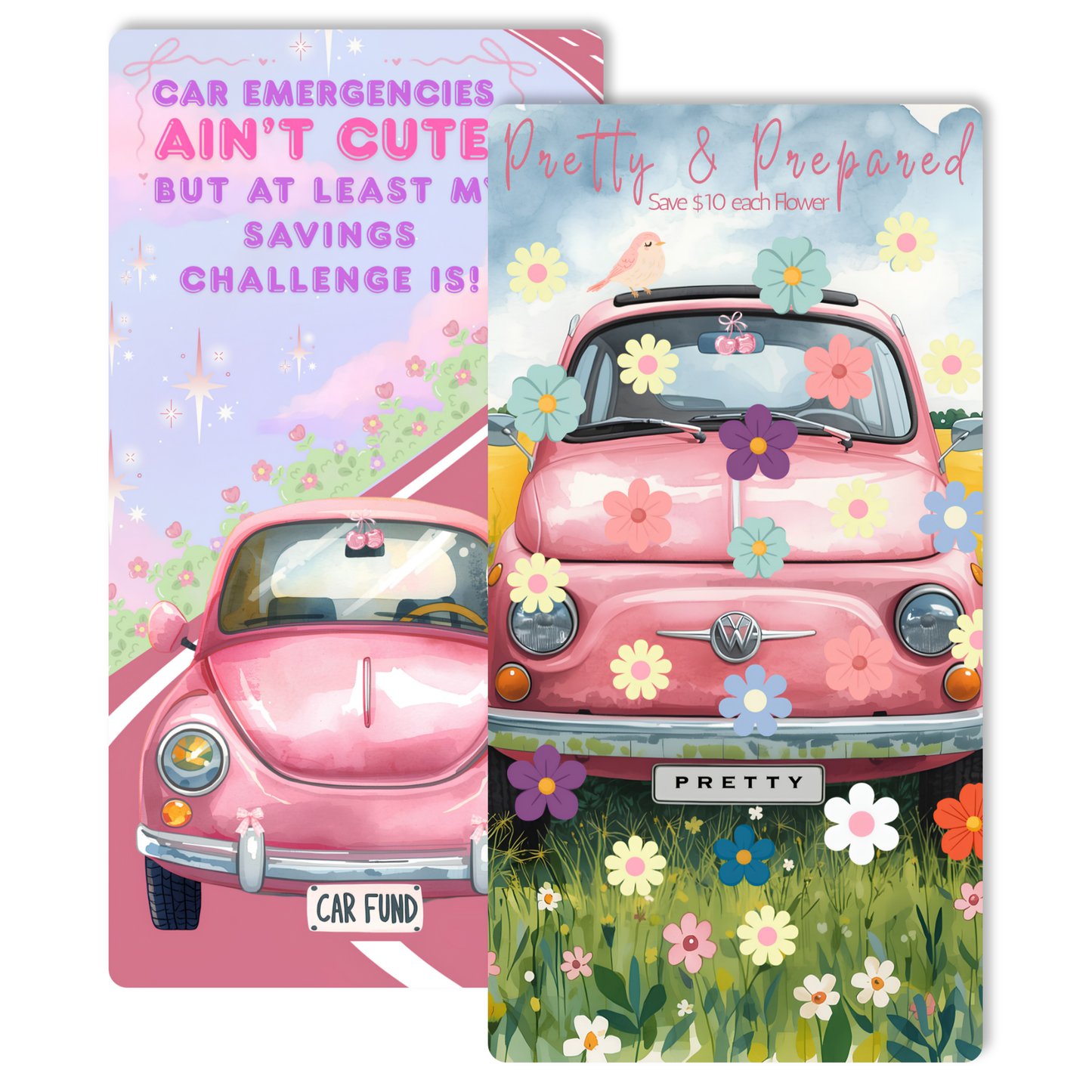 Car Emergency Fund (A6 Personal Insert)