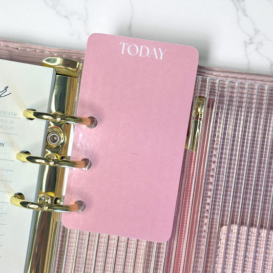Right Here, Right Now – "Today" Bookmark | Pink