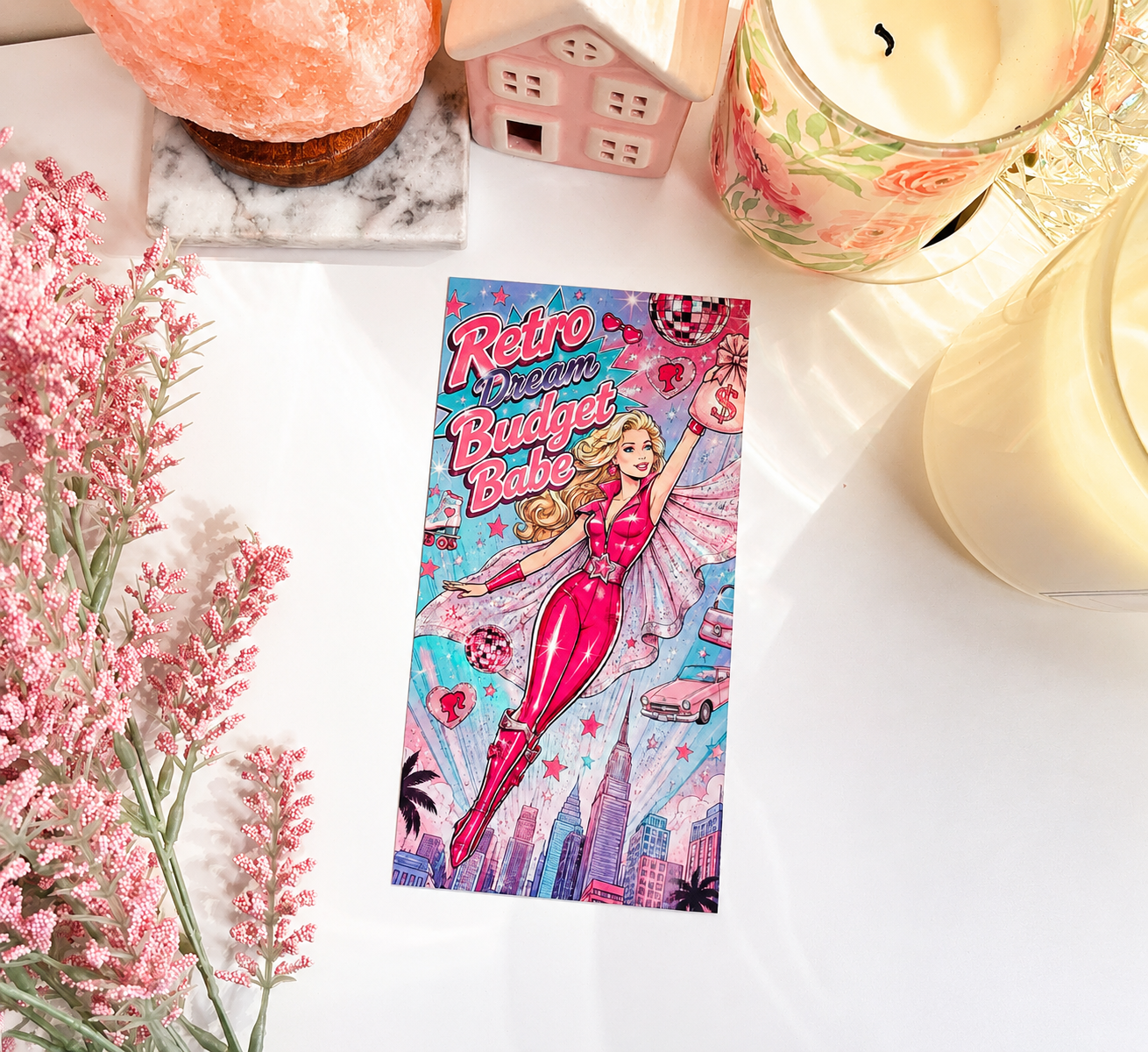 Retro Dream Budget Babe Savings Challenge Insert