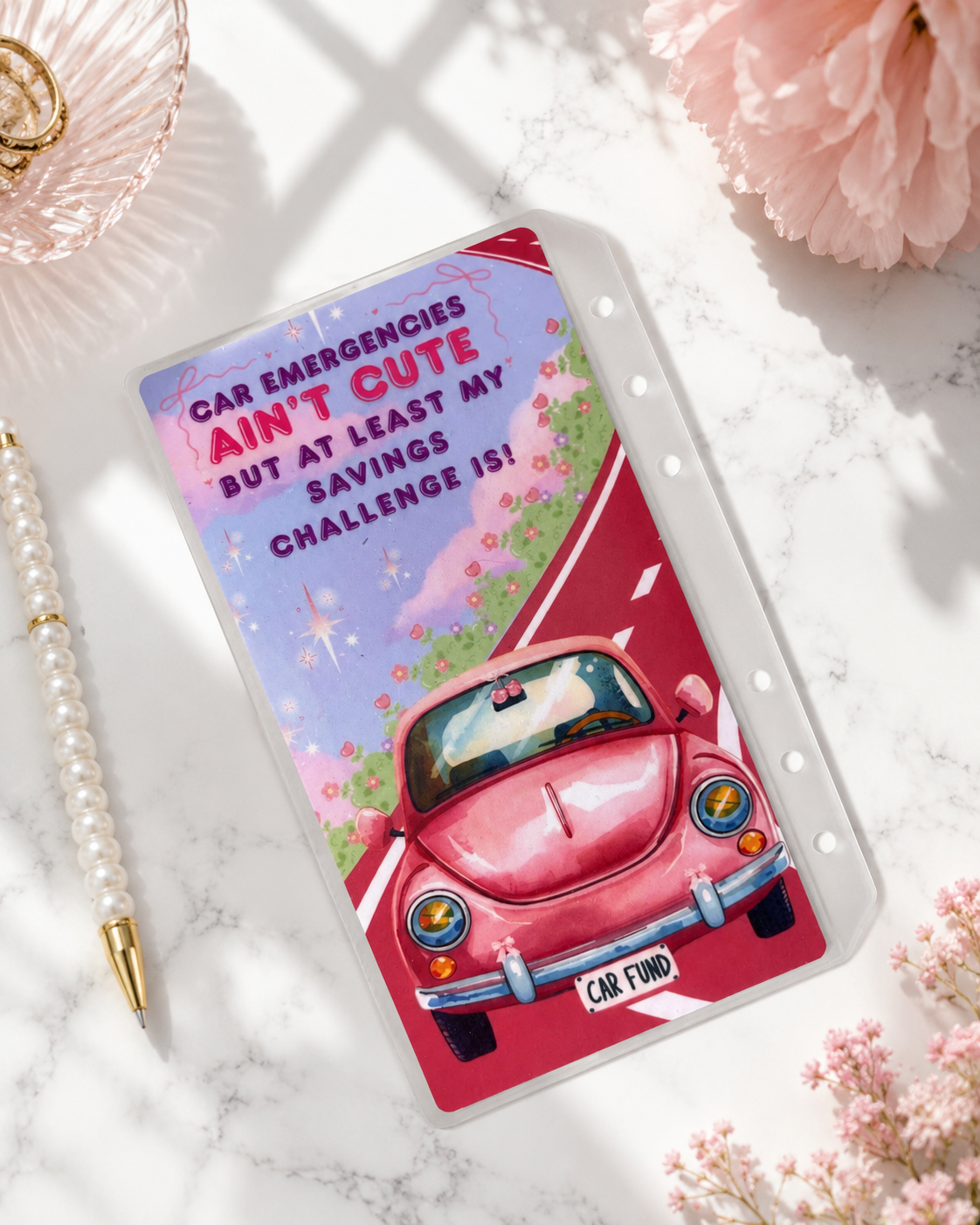 Car Emergency Fund (A6 Personal Insert)