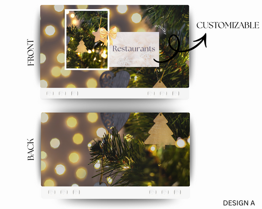 Evergreen Holiday Envelopes
