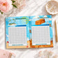 Map to 10K savings challenge by Budget Babe Studio, a reusable cash-stuffing tracker designed to help you save $10,000 and track your progress toward your financial goal.