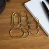 Jumbo Paper Clips - Rose Gold & Gold - Planner Accessories (6 Pack)