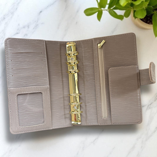 The Luxe Binder - Taupe